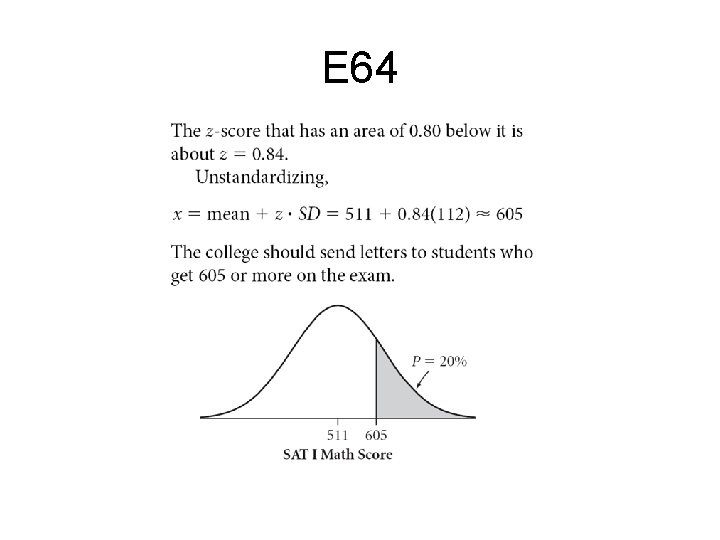 E 64 