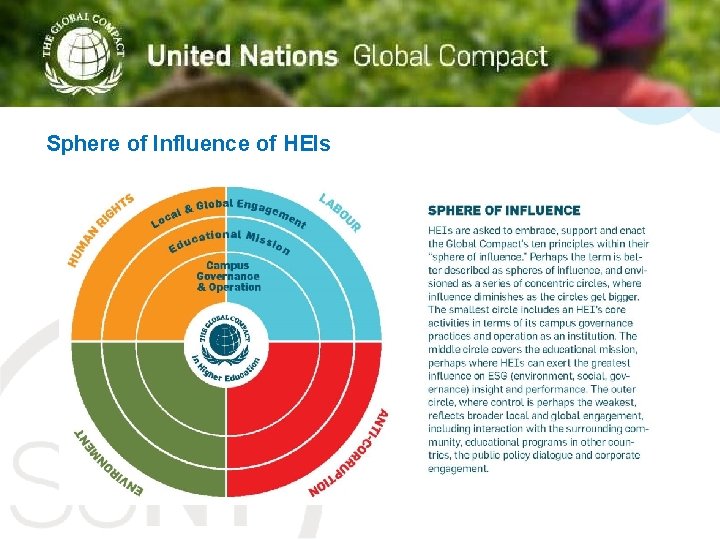 Title Sphere of Influence of HEIs 