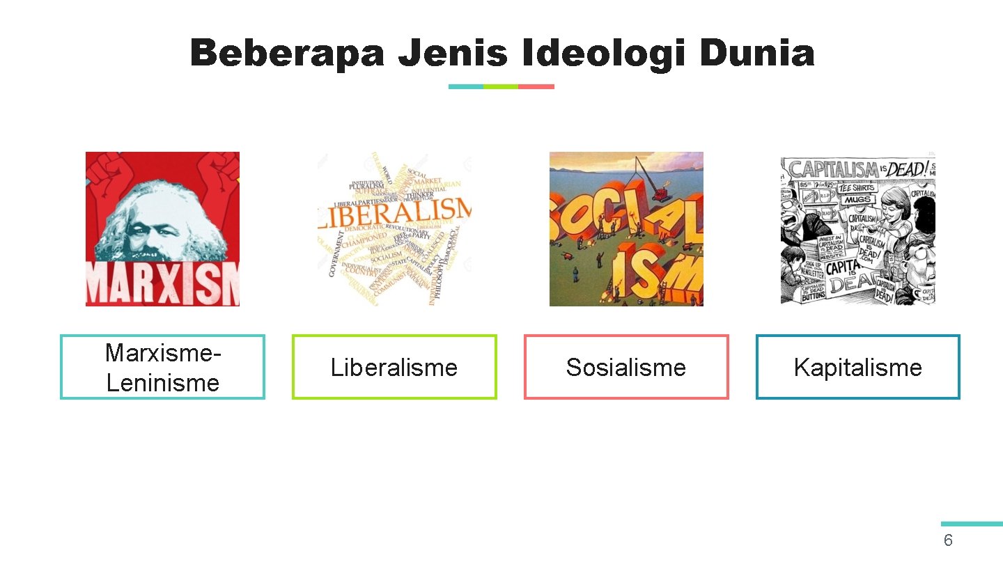 Beberapa Jenis Ideologi Dunia Marxisme. Leninisme Liberalisme Sosialisme Kapitalisme 6 