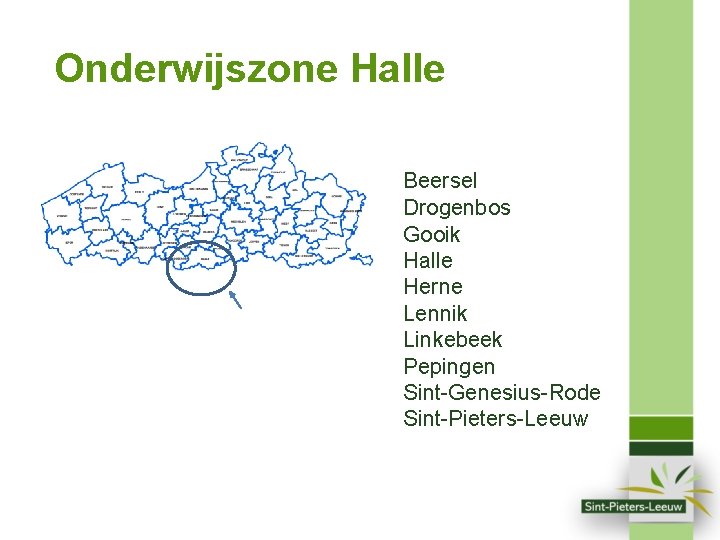 Onderwijszone Halle Beersel Drogenbos Gooik Halle Herne Lennik Linkebeek Pepingen Sint-Genesius-Rode Sint-Pieters-Leeuw 