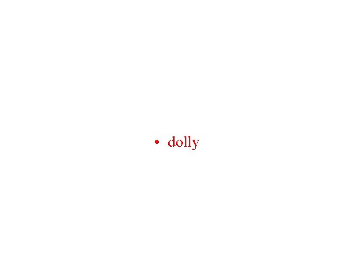  • dolly 