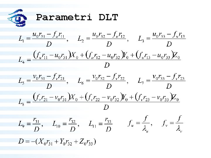 Parametri DLT 