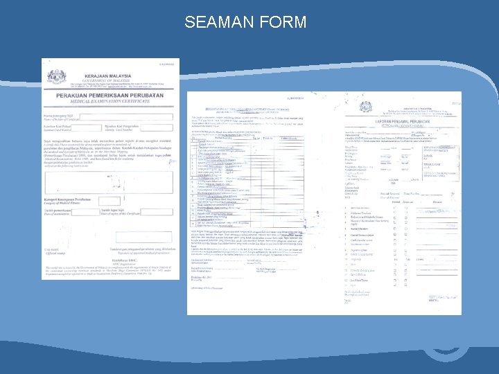 SEAMAN FORM SEAMAN FORM
