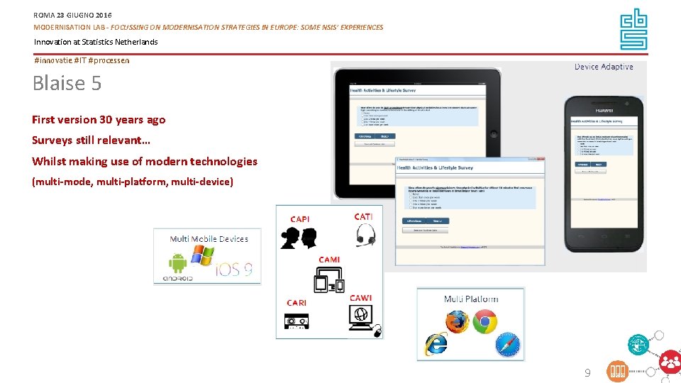 ROMA 23 GIUGNO 2016 MODERNISATION LAB - FOCUSSING ON MODERNISATION STRATEGIES IN EUROPE: SOME