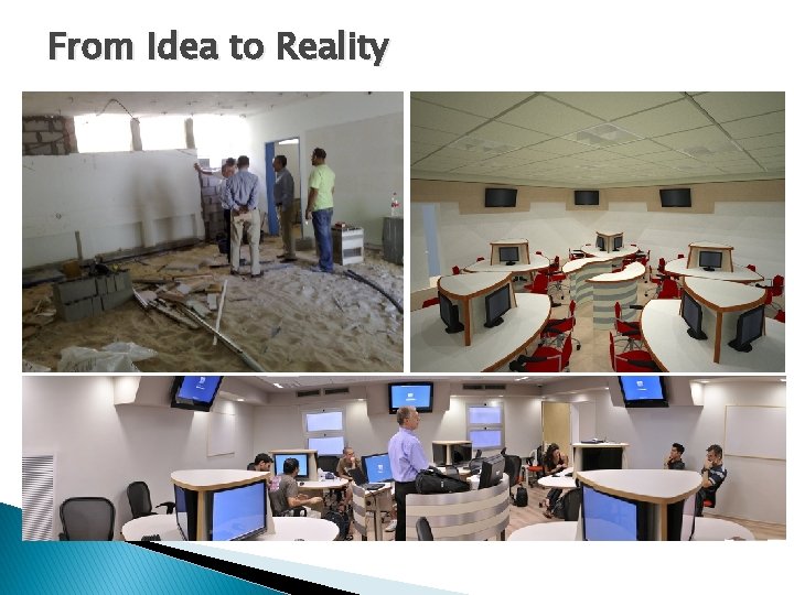 From Idea to Reality From Idea to Reality