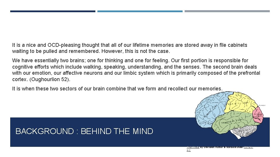 It is a nice and OCD-pleasing thought that all of our lifetime memories are