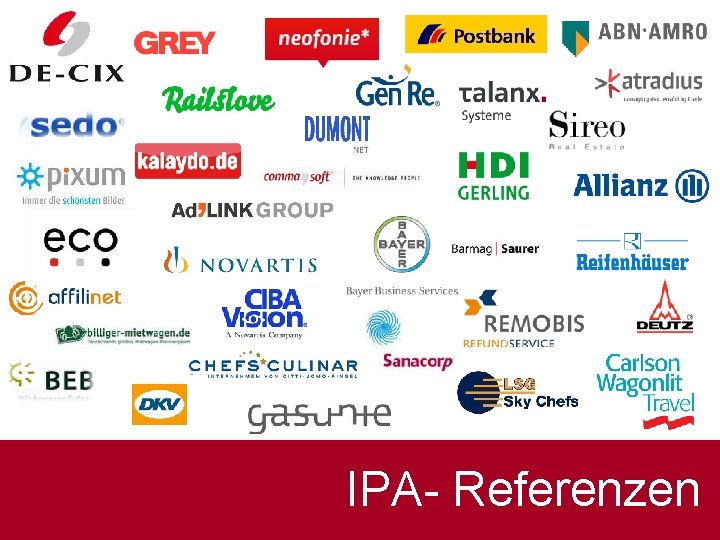 IPA- Referenzen 