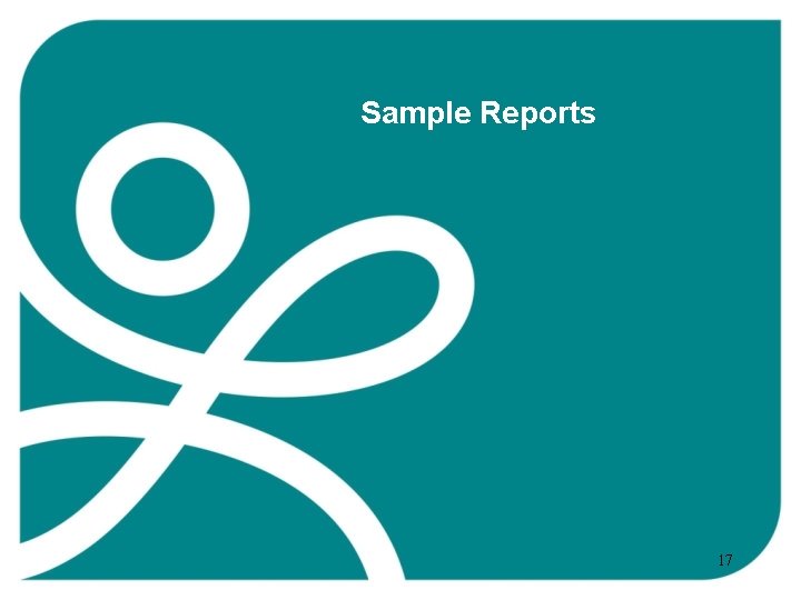 Sample Reports 17 