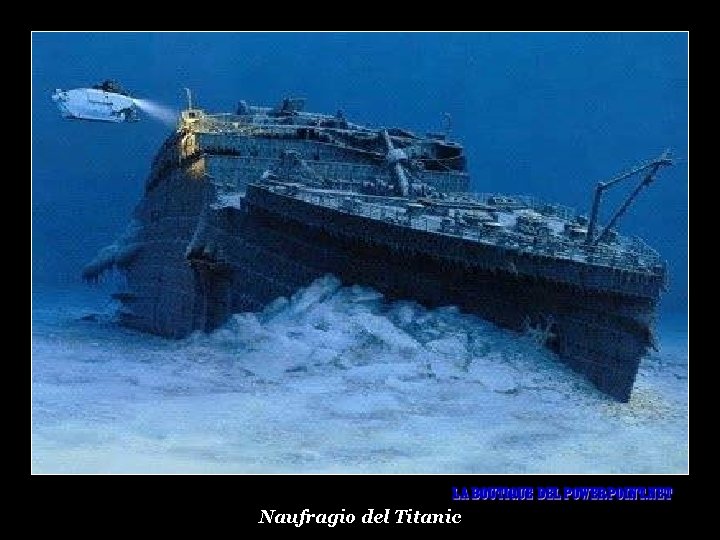 Naufragio del Titanic 