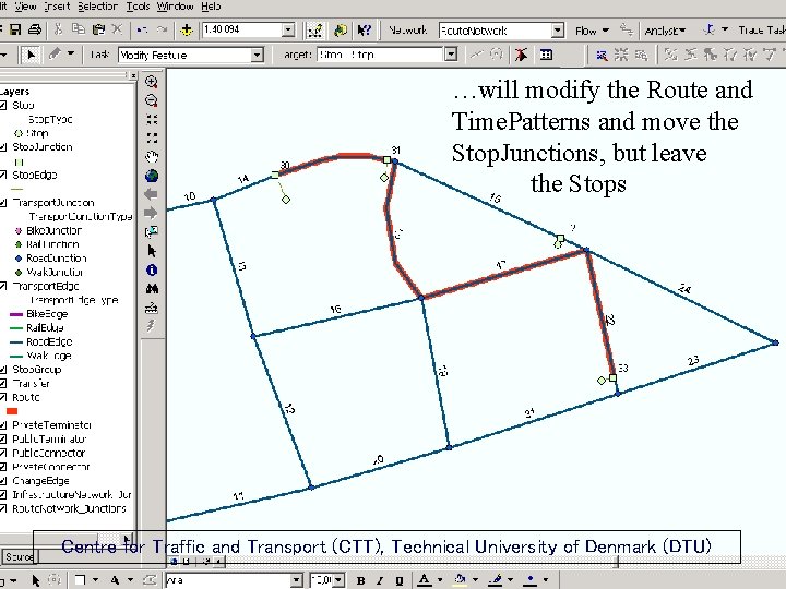 RULE-BASED OBJECT-ORIENTED MODELLING OF PUBLIC TRANSPORT SYSTEMS …will modify the Route and Time. Patterns
