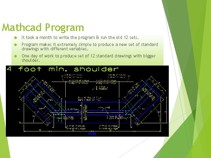 Mathcad Program It took a month to write the program & run the old