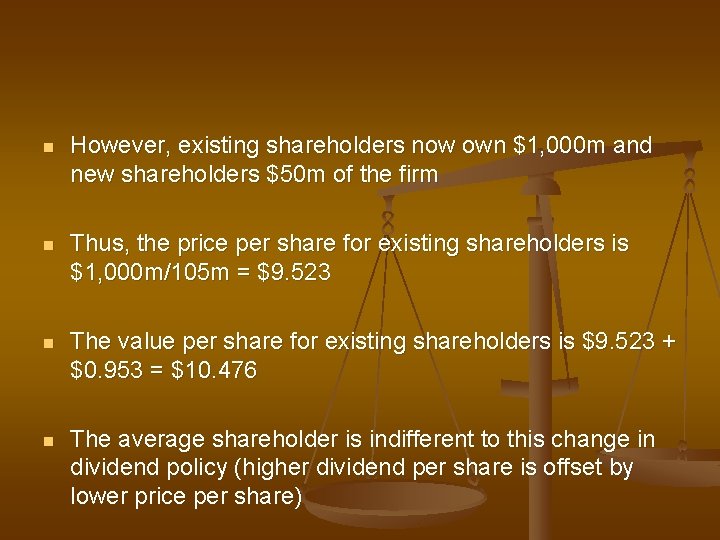 n However, existing shareholders now own $1, 000 m and new shareholders $50 m