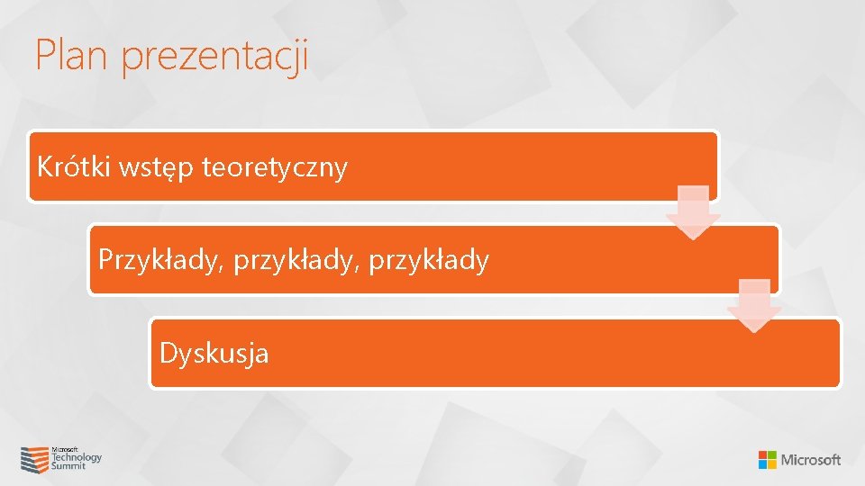 Plan prezentacji Krótki wstęp teoretyczny Przykłady, przykłady Dyskusja 