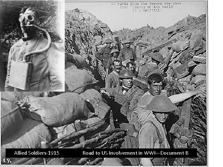 Allied Soldiers-1915 Road to US Involvement in WWI—Document B 