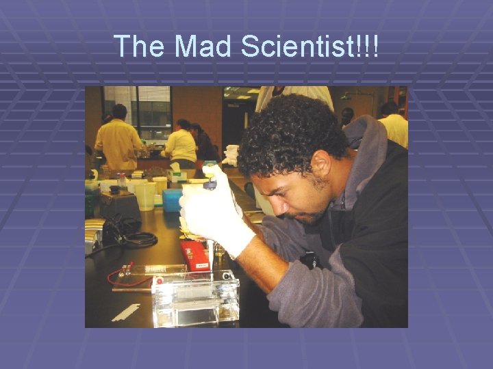 The Mad Scientist!!! 