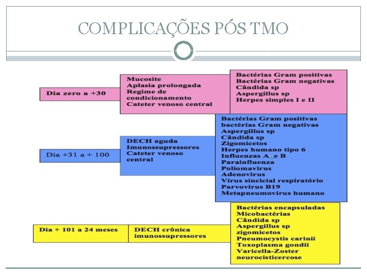 COMPLICAÇÕES PÓS TMO 