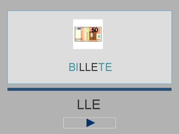 BILLETE LLE 
