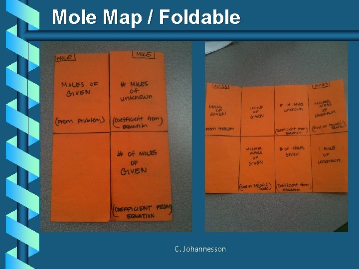 Mole Map / Foldable C. Johannesson 