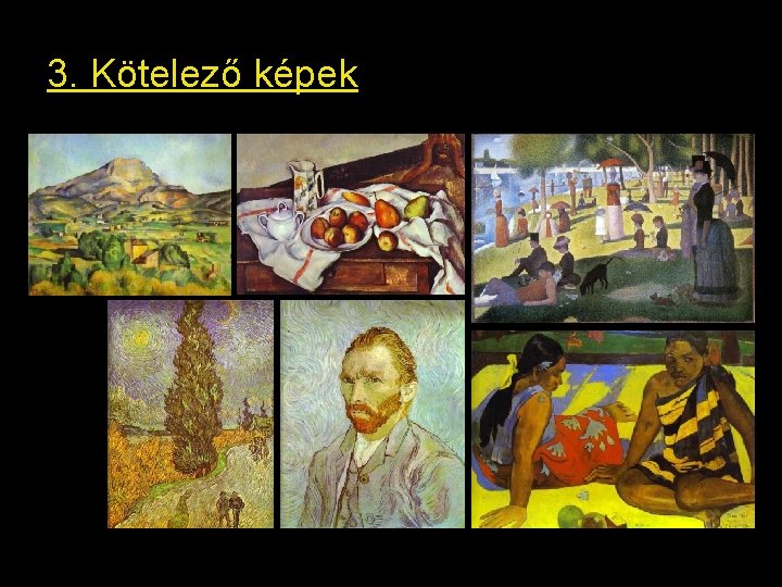 3. Kötelező képek 