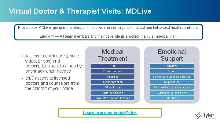 Virtual Doctor & Therapist Visits: MDLive Provided by MDLive, get quick, professional help with Virtual Doctor & Therapist Visits: MDLive Provided by MDLive, get quick, professional help with