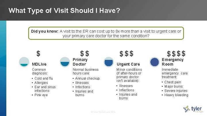 What Type of Visit Should I Have? Did you know: A visit to the What Type of Visit Should I Have? Did you know: A visit to the