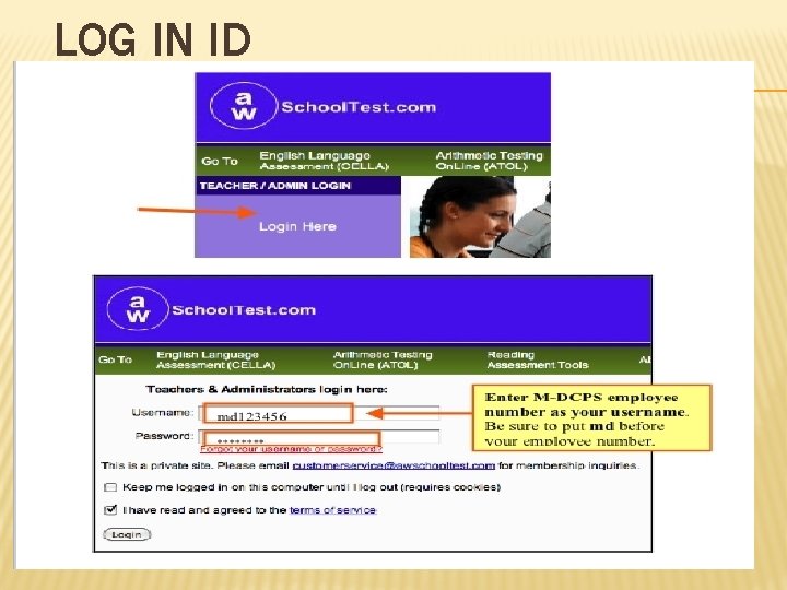 LOG IN ID 