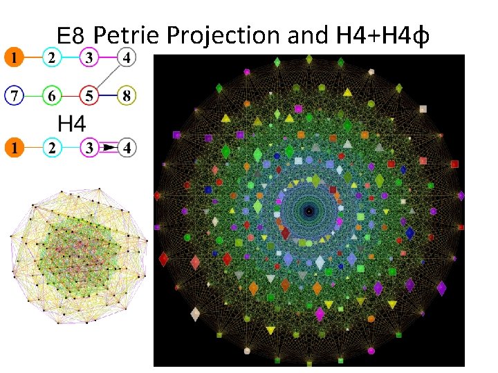 Petrie Projection and H 4+H 4ɸ 