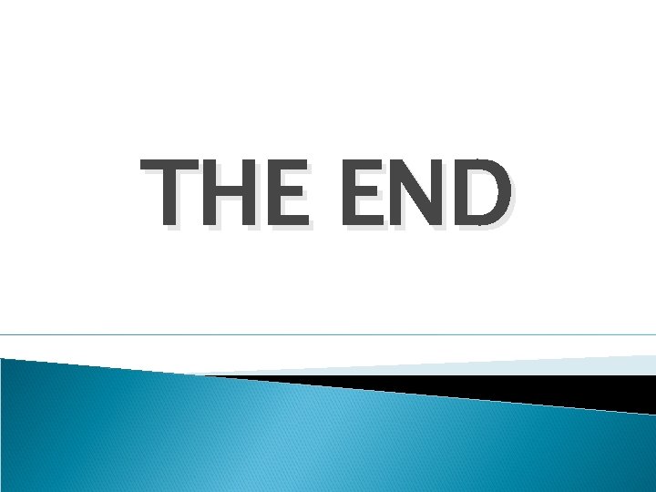 THE END 