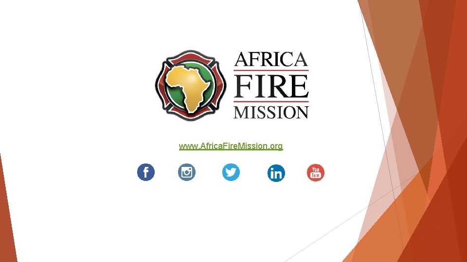 www. Africa. Fire. Mission. org 