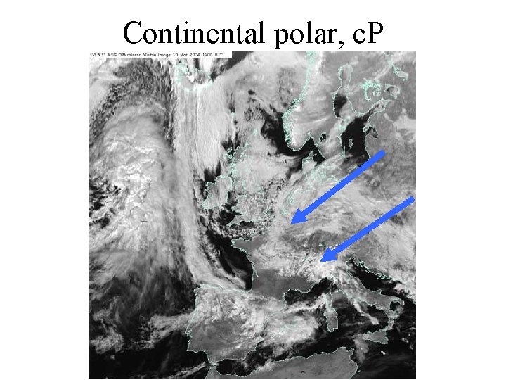 Continental polar, c. P 