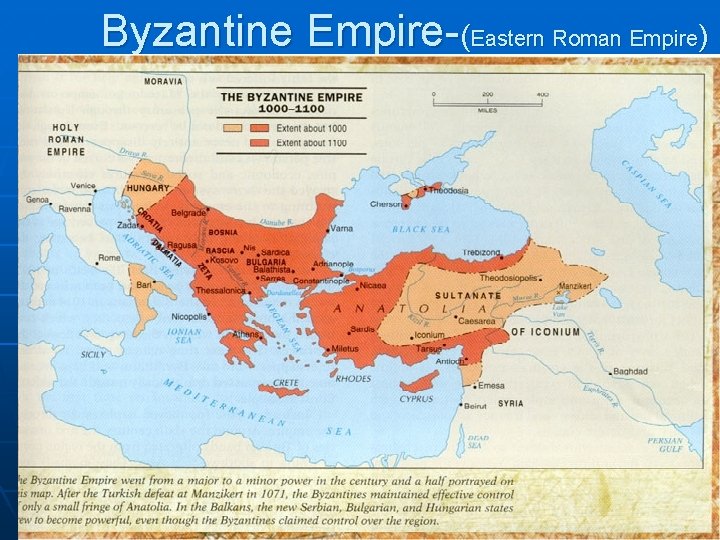 Byzantine Empire-(Eastern Roman Empire) 