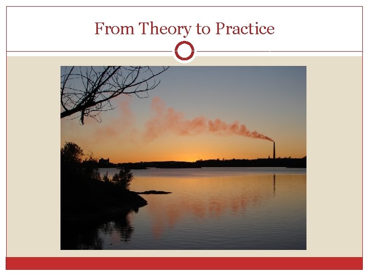 From Theory to Practice 