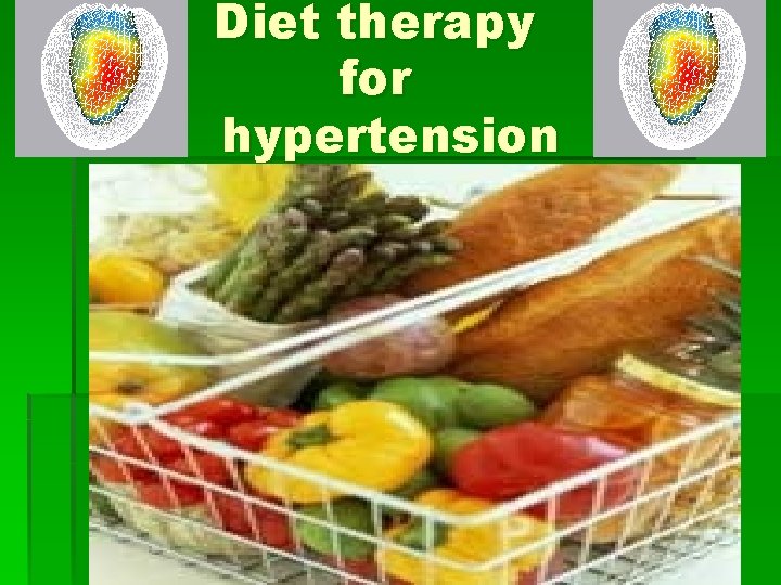 Diet therapy for hypertension 