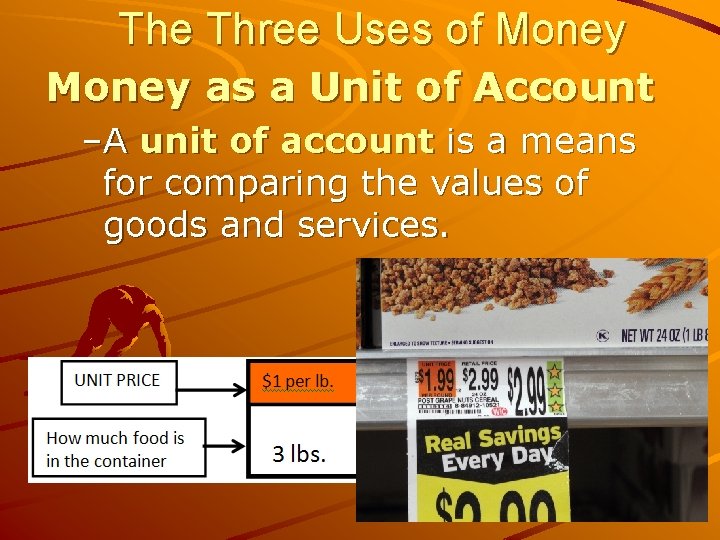 The Three Uses of Money as a Unit of Account –A unit of account