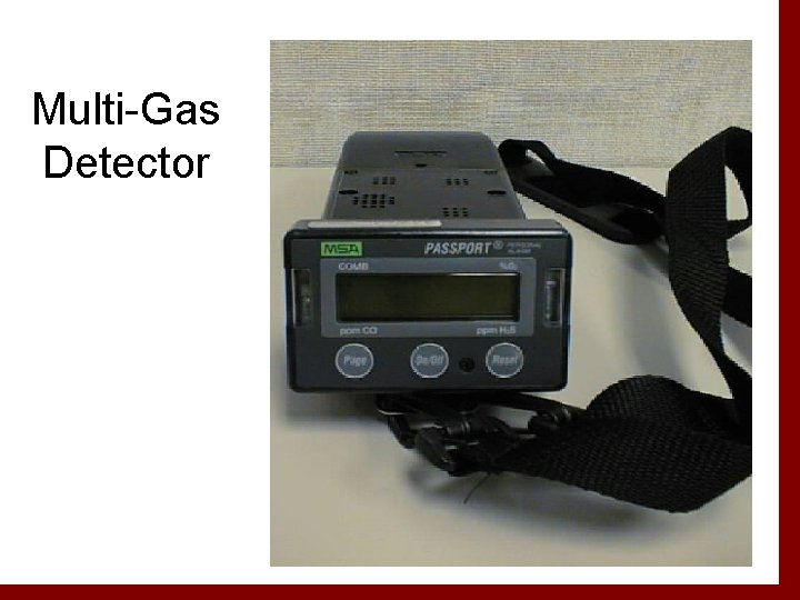 Multi-Gas Detector 
