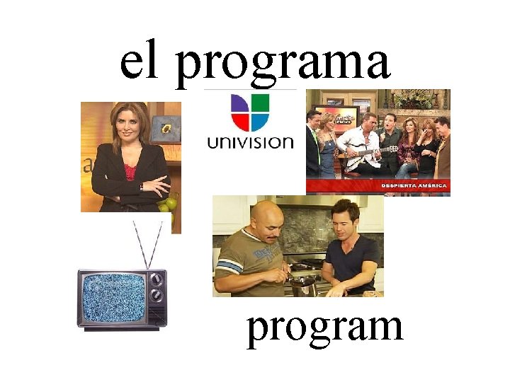 el programa program 