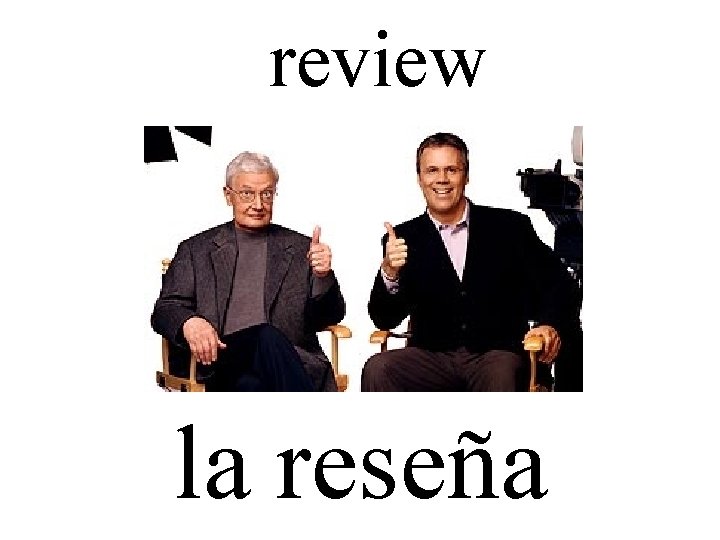 review la reseña 