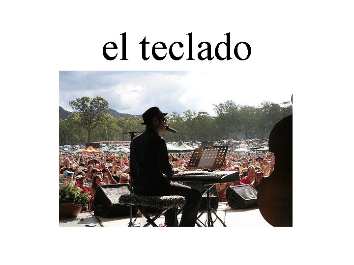el teclado 