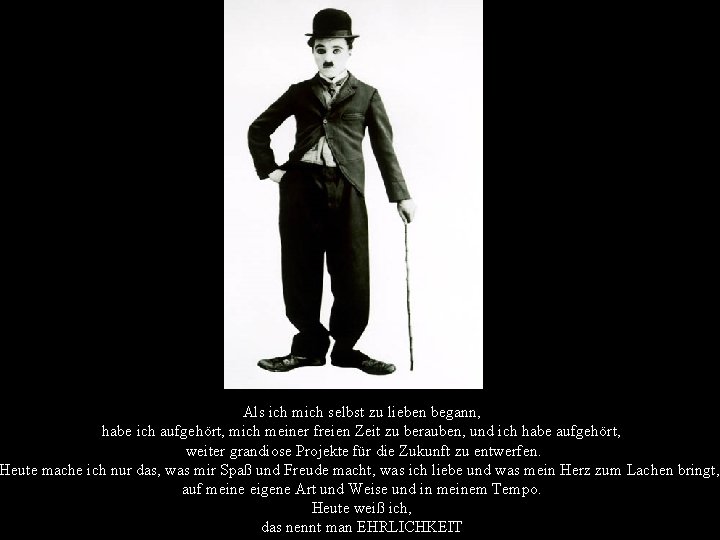 Als ich mich selbst zu lieben begann, habe ich aufgehört, mich meiner freien Zeit