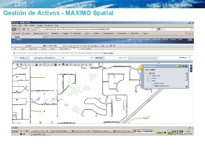 Building a Smarter Planet Gestión de Activos - MAXIMO Spatial 
