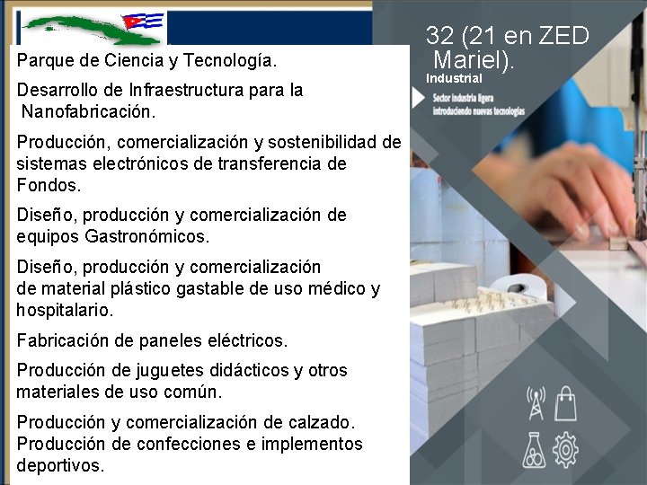 Parque de Ciencia y Tecnología. Desarrollo de Infraestructura para la Nanofabricación. 14 (332 en(21