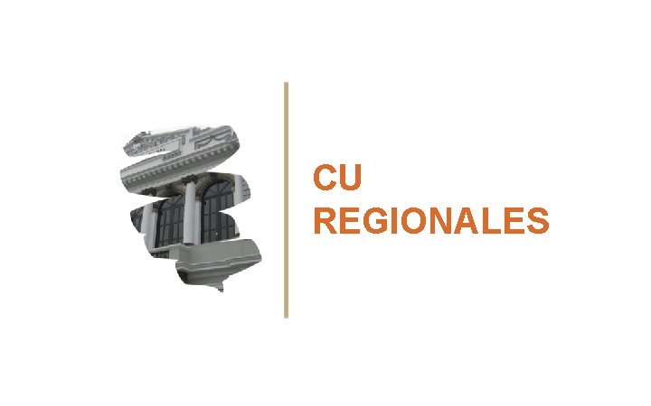 CU REGIONALES 