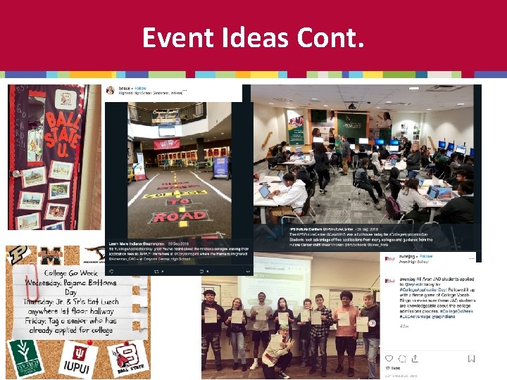 Event Ideas Cont. 11 