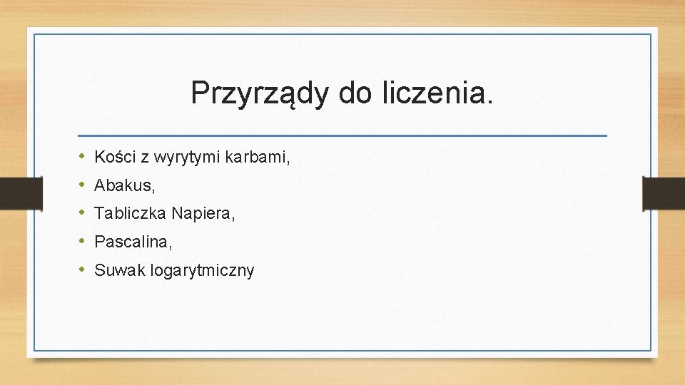 Jak radzono sobie z obliczeniami w dawnych czasach
