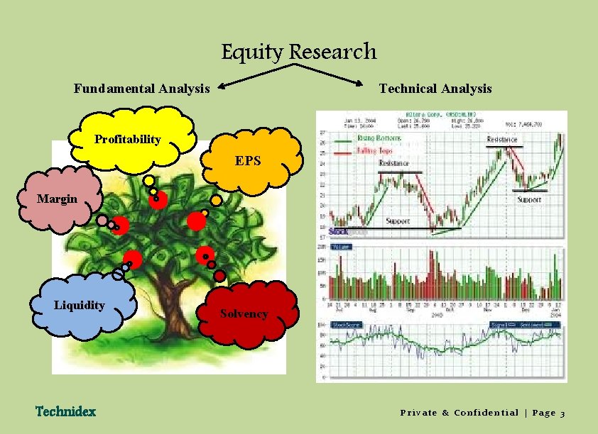 Equity Research Fundamental Analysis Technical Analysis Profitability EPS Margin Liquidity Technidex Solvency Private &