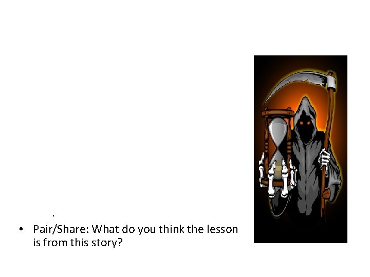 Allegory continued… • In a old English play called Everyman, the main character is