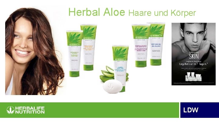 Herbal Aloe Haare und Körper LDW 