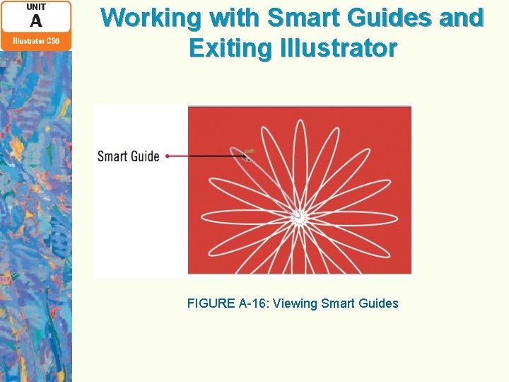 Working with Smart Guides and Exiting Illustrator FIGURE A-16: Viewing Smart Guides 