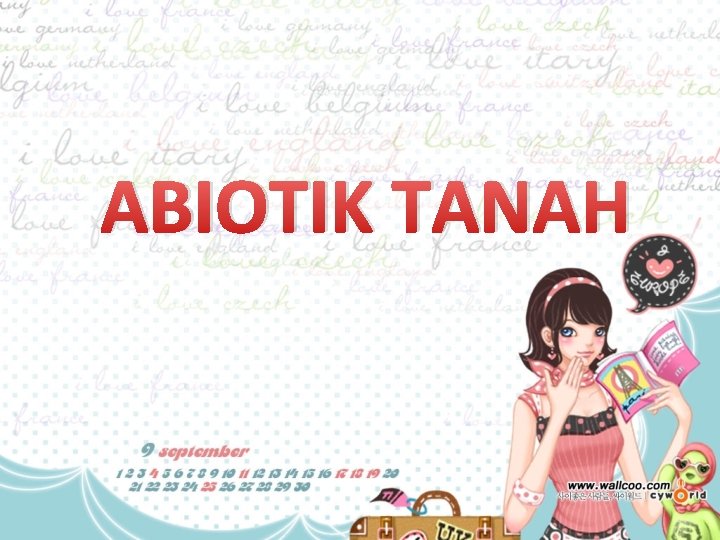 ABIOTIK TANAH 