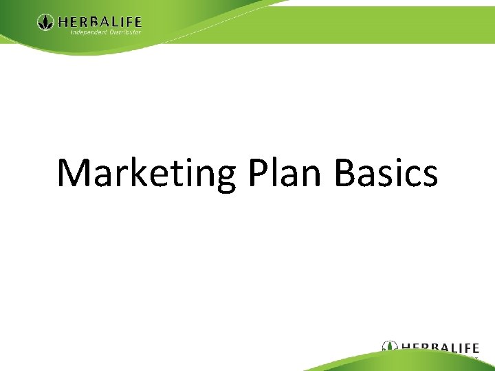 Marketing Plan Basics 